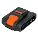 12333 / Batería ión Litio, 12 V para taladro TALI-12A2, Truper