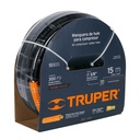 19017 / Manguera de hule para compresor, 15 m x 3/8', Truper