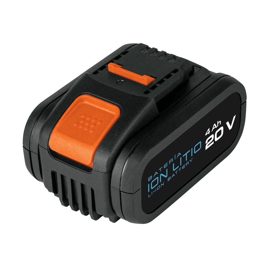 101822 / Batería ión Litio 20 V, 4 Ah, Truper