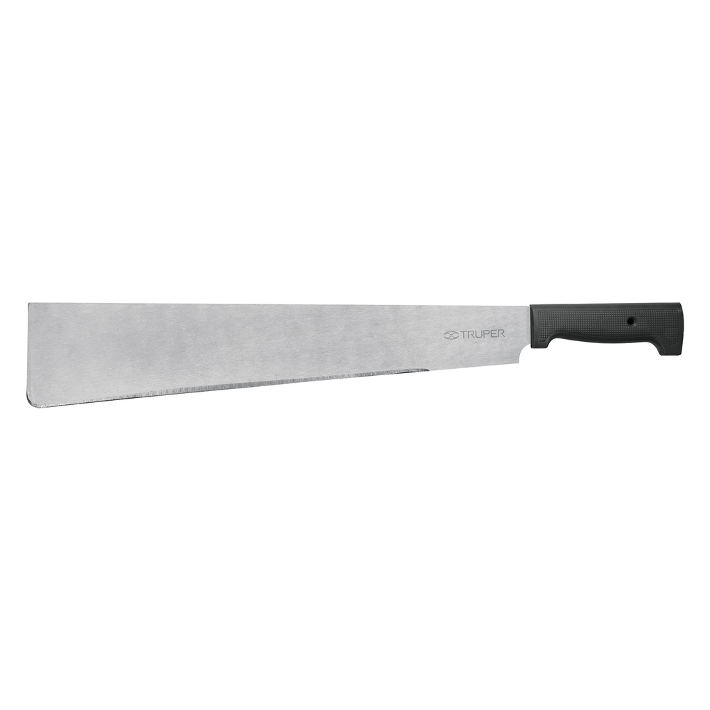 15891 / Machete punta recta 18', cacha inyectada, Truper