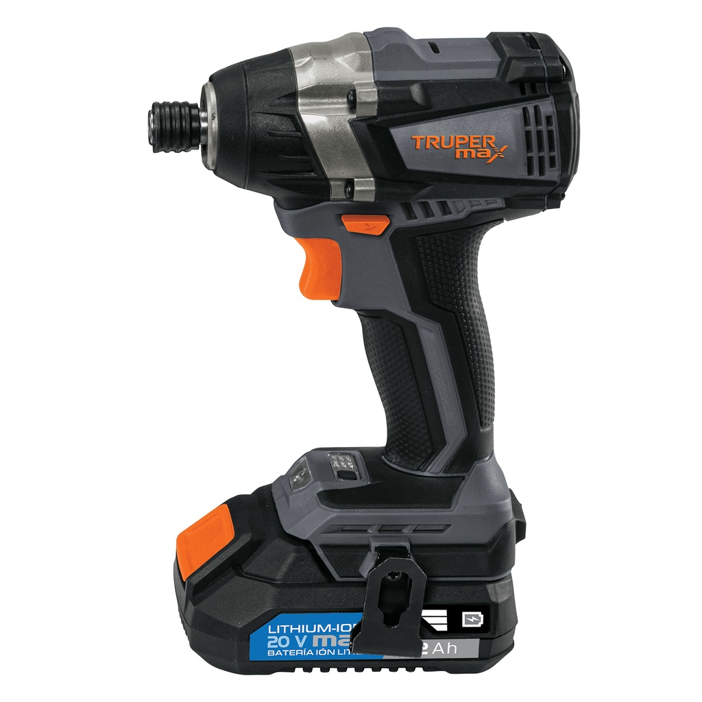 Destornillador de impacto 1/4' 20 V Truper MAX