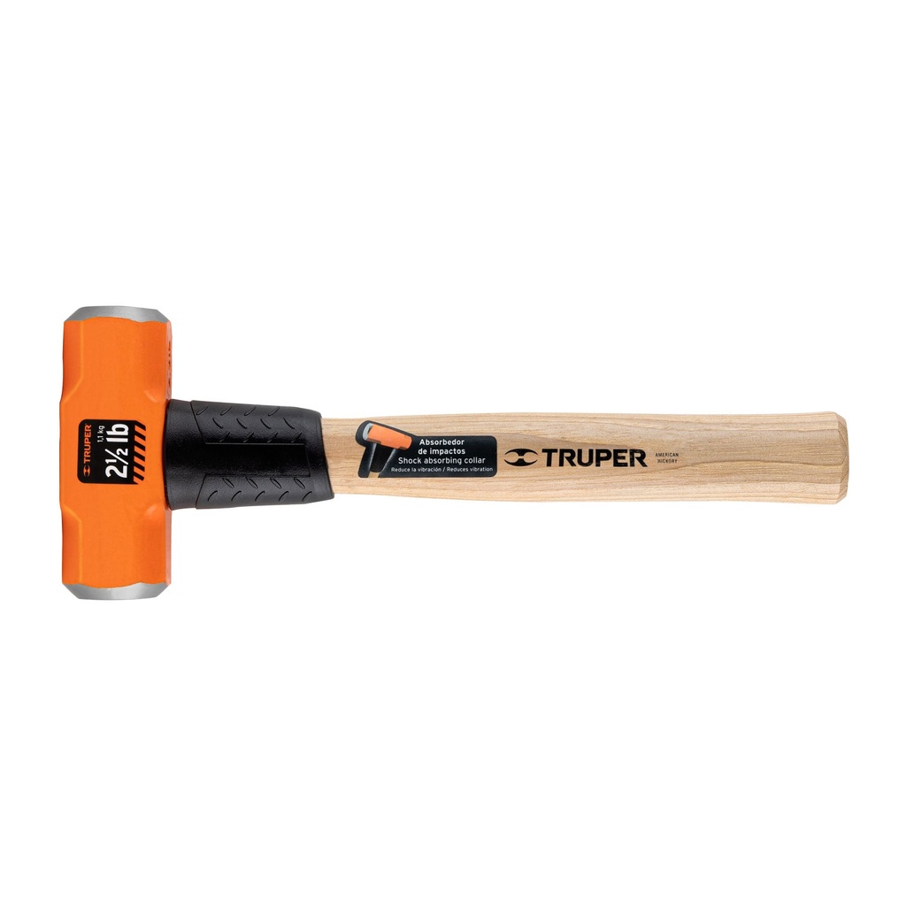 17045 / Marro octagonal 2.5 lb, mango de madera 12', Truper