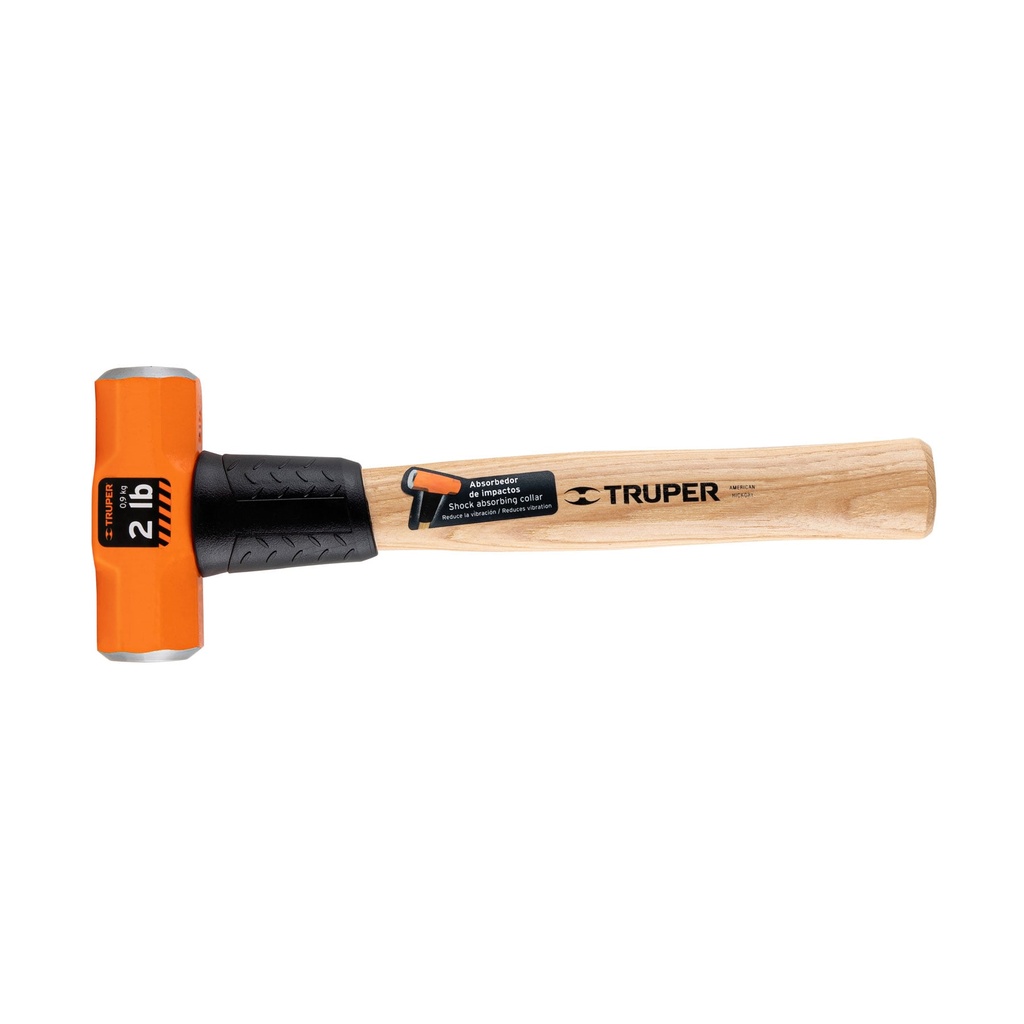 16506 / Marro octagonal 2 lb, mango de madera 12', Truper