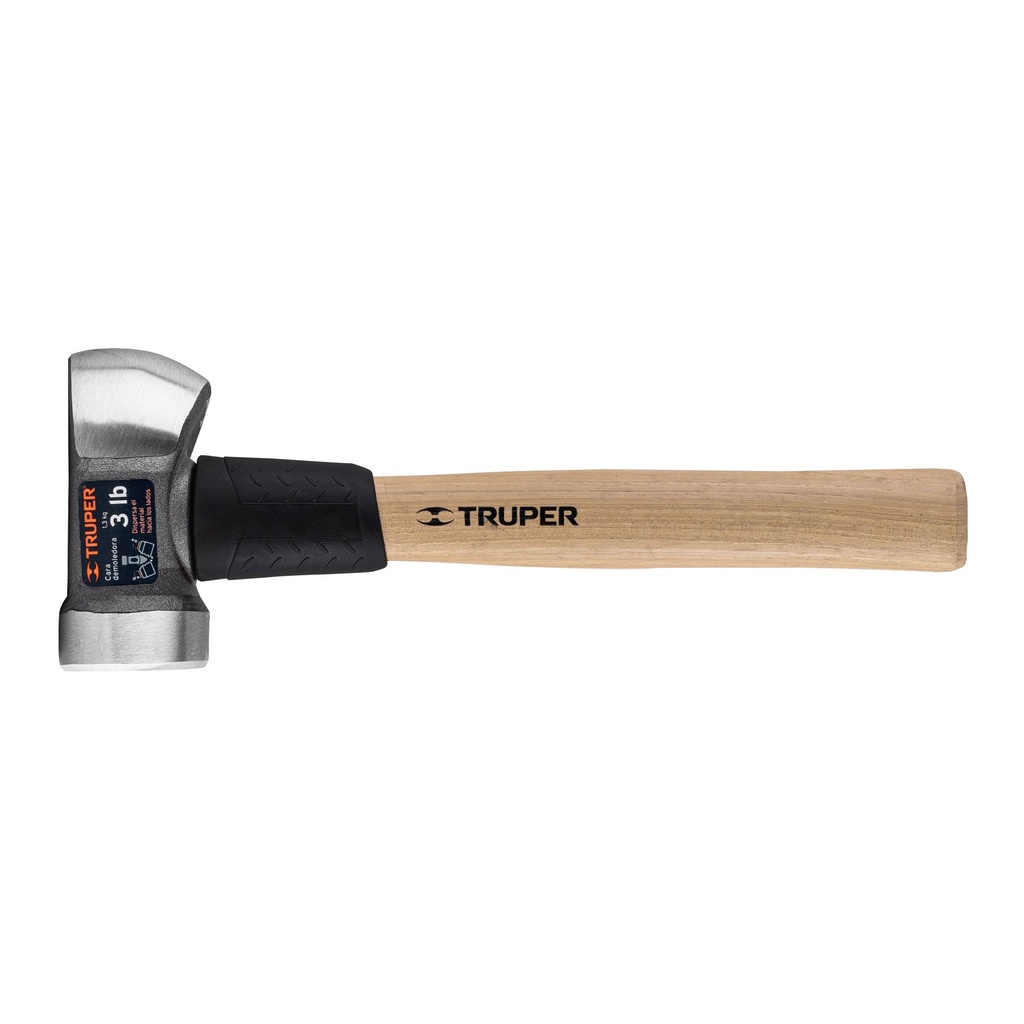 11255 / Marro demoledor 3 lb, mango 12', Truper