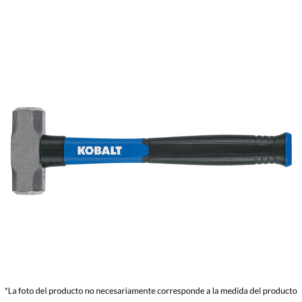 102270 / Marro octagonal 4 lbs, mango fibra de vidrio 15', Kobalt, Truper