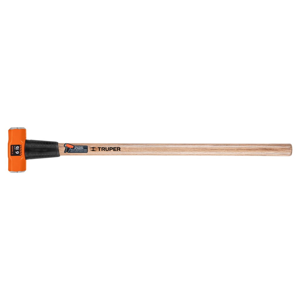 16509 / Marro octagonal 6 lb, mango de madera 36', Truper