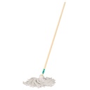 57060 / Trapeador tipo mechudo, 250 g con bastón de 120 cm, Klintek