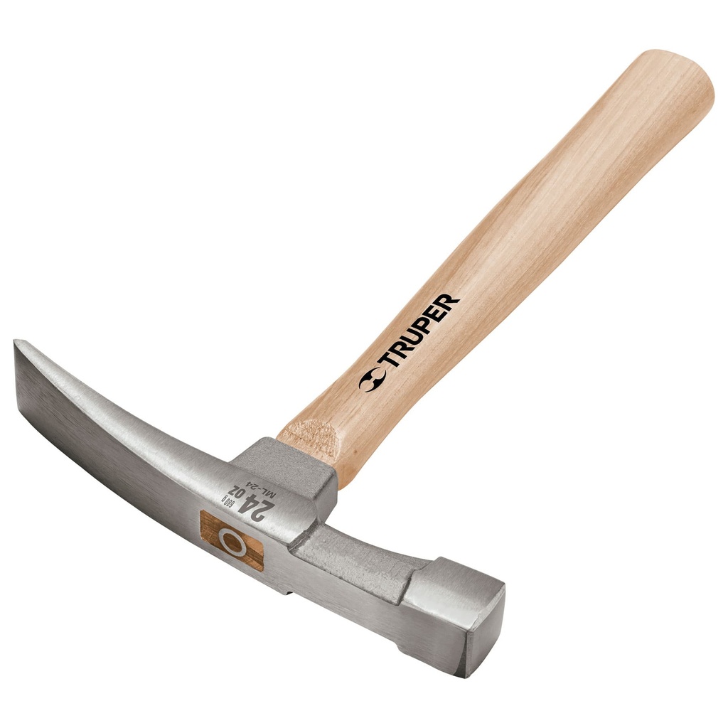 16861 / Martillo 24 oz ladrillero, mango 12', Truper