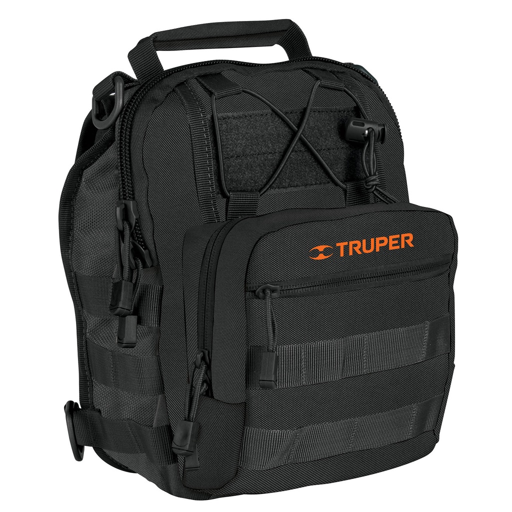 67022 / Mochila táctica multiusos negra, Truper