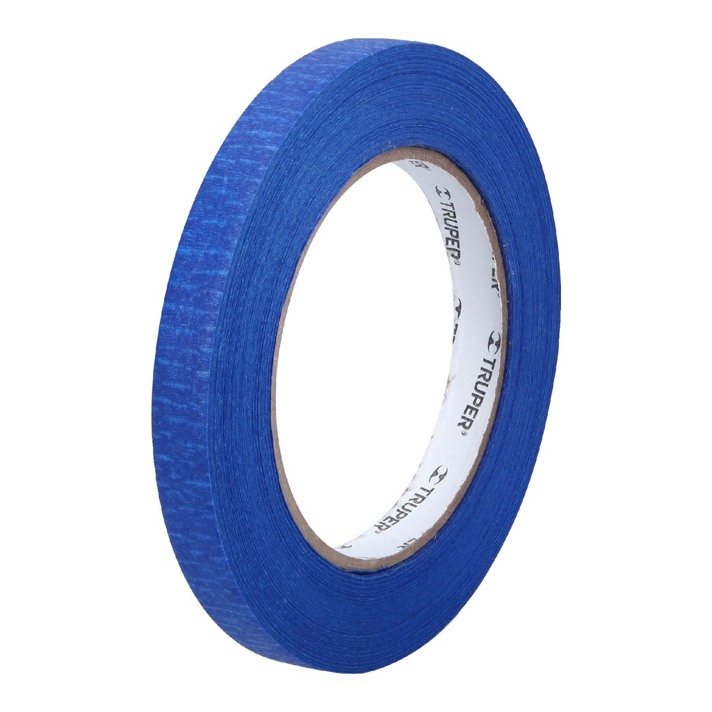 12620 / Cinta masking tape azul de 1/2' x 50 m para pintor, Truper