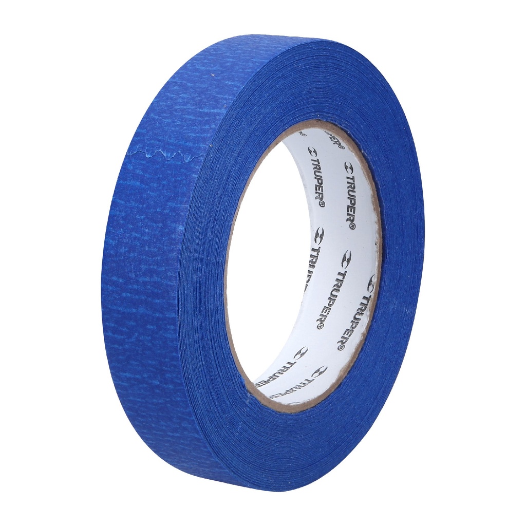 12622 / Cinta masking tape azul de 1' x 50 m para pintor, Truper