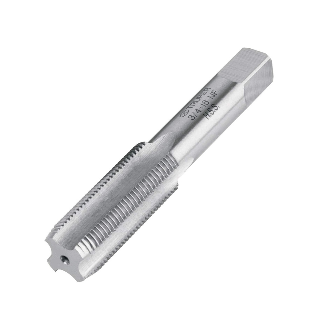 11426 / Machuelo semicónico 3/4'x16 UNF, estuche individual, Truper