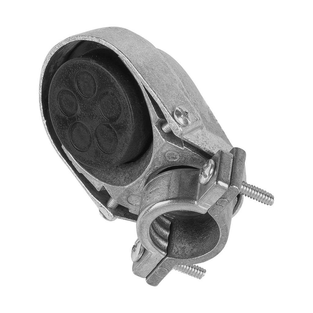 46941 /  Mufa con abrazadera para tubo 3/4', Volteck