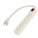 47188 / Multicontacto 16 AWG doméstico 6 entradas, Volteck