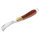 18539 / Cuchillo abatible 8' para electricista mango madera, Truper