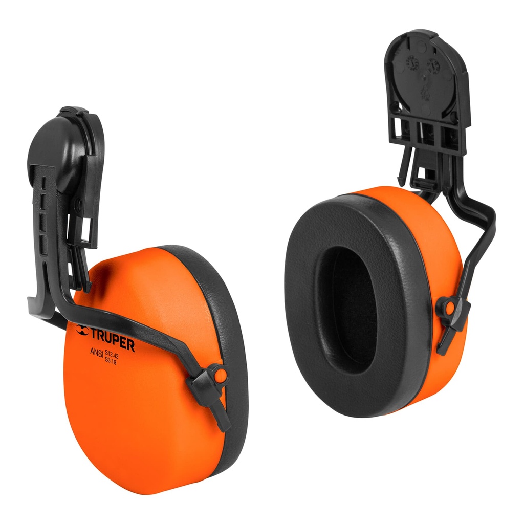 12356 / Orejera ajustable para casco, Truper