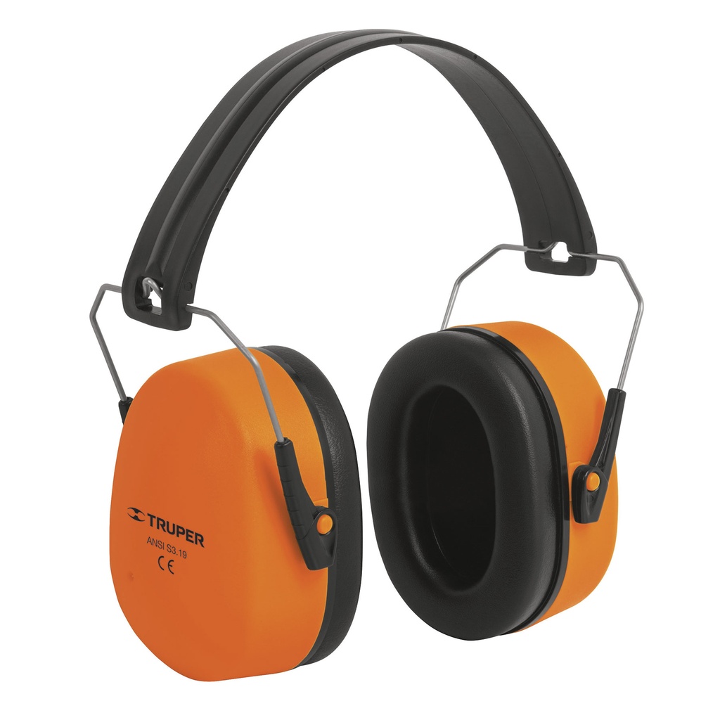 14007 / Orejera plegable, ajustable, Truper