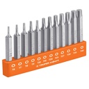101678 / Juego de 12 puntas torx combinadas largo 2', Truper Expert