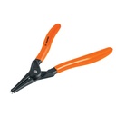 17363 / Pinza punta recta 7' para abrir anillos, mango de PVC, Truper