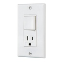 40018 / Placa armada contacto e interruptor Classic, Volteck