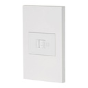 45607 / Placa armada 1 toma para teléfono, 1.5 mod, Española, blanco, Volteck