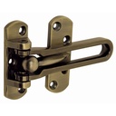 43702 / Pasador abatible para puerta, acabado latón antiguo, Hermex