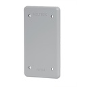 46432 / Placa tipo FS ciega, de sobreponer, Volteck