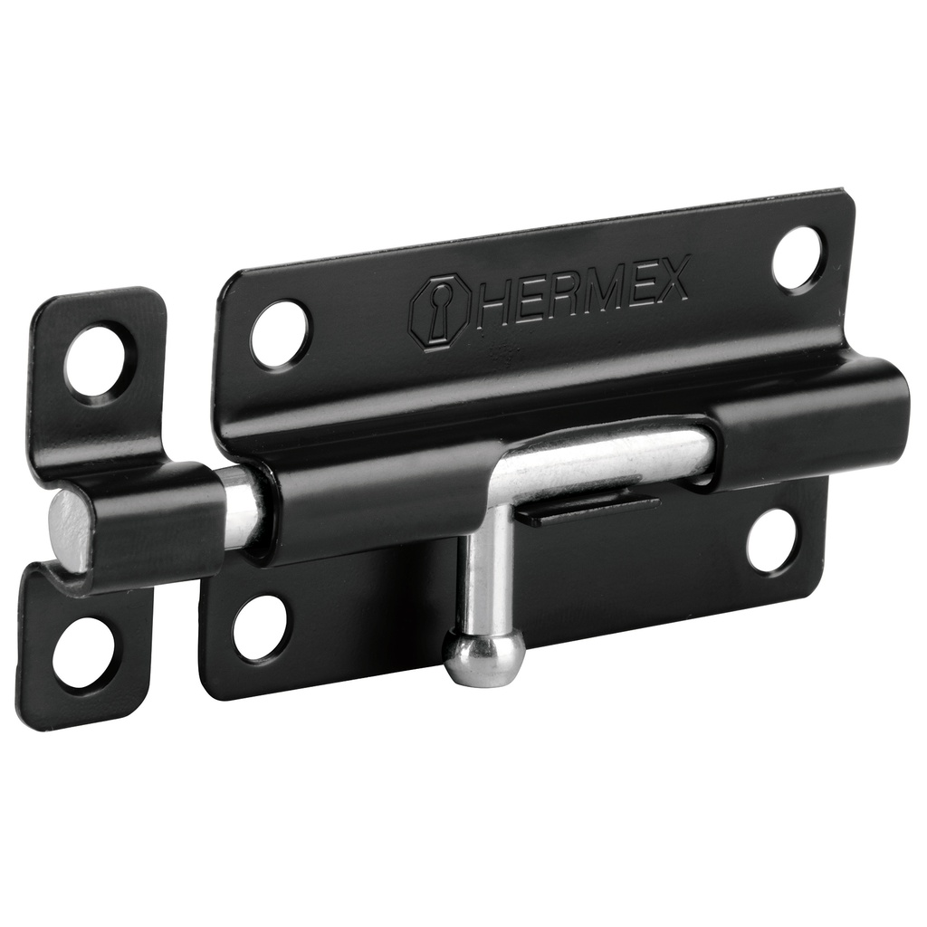 43695 / Pasador de barril 4' de acero acabado negro, Hermex