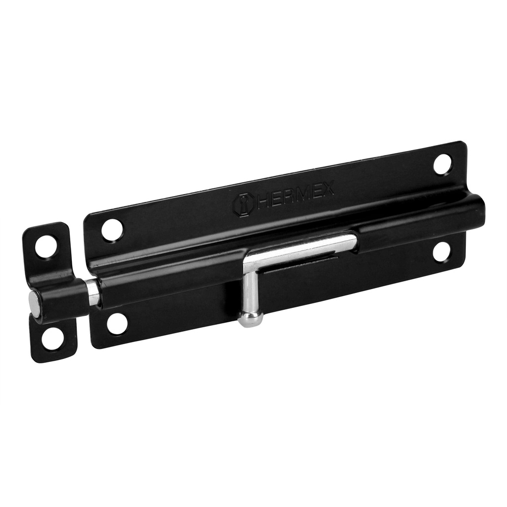 43697 / Pasador de barril 6' de acero acabado negro, Hermex