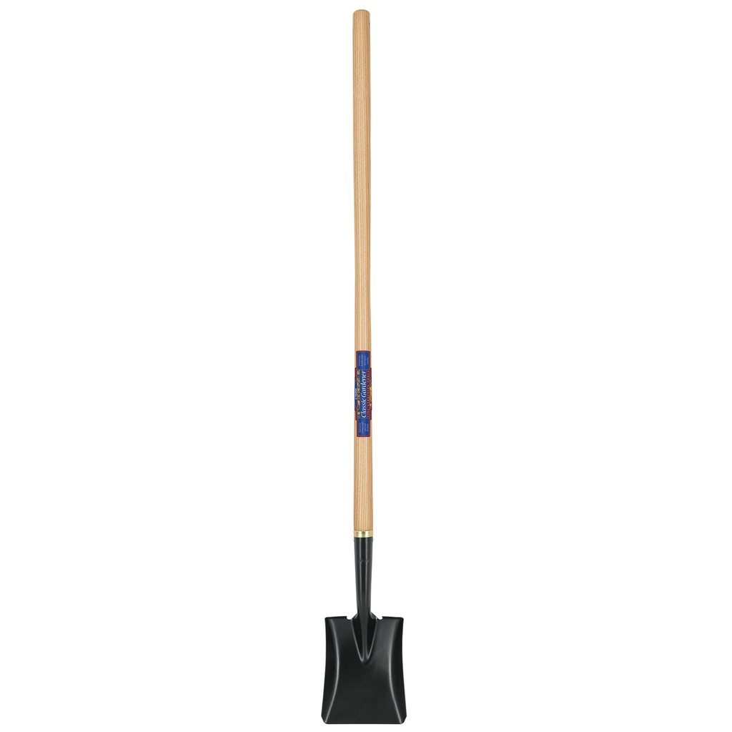 17205 / Pala cuadrada Classic Gardener, mango 45', Truper