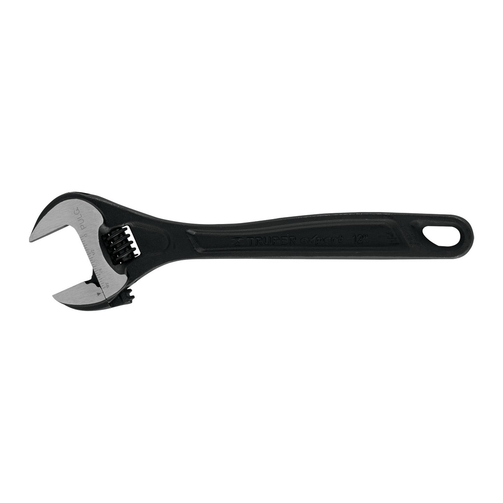 15503 / Llave ajustable (perico) 12' profesional pavonada, Expert