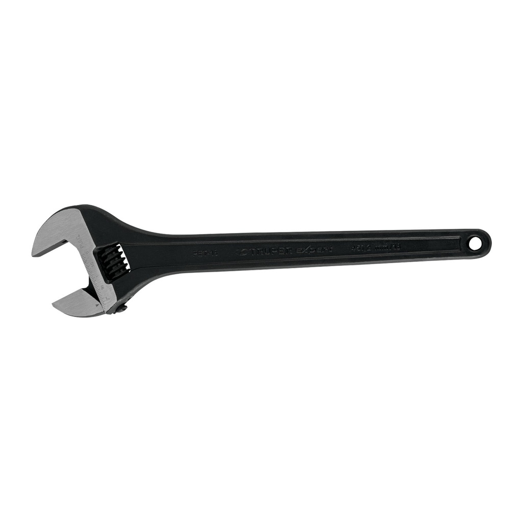 15498 / Llave ajustable (perico) 18' profesional pavonada, Expert
