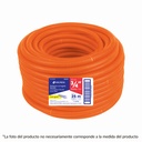 40133 / Metro de poliducto 3/4' corrugado flex. c/guía, rollo 25 m, Volteck