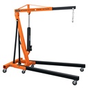 12888 / Pluma hidráulica 2 ton, plegable, Truper