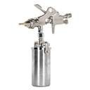 14088 / Pistola compacta p/retoque HVHP vaso alum, 1.5 mm, Truper