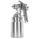 14085 / Pistola p/pintar succión HVHP vaso alum, 1.8mm, 3 vál Truper