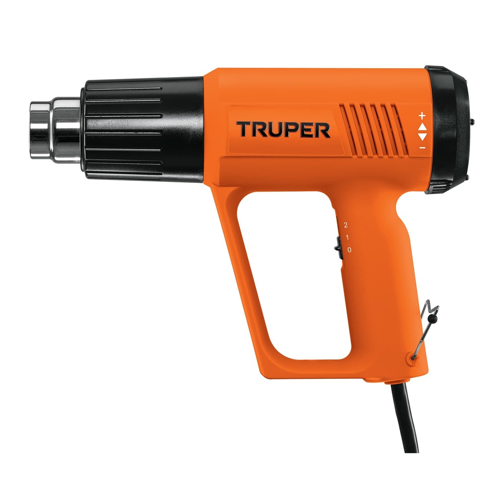 16432 / Pistola de calor 2000 W con 9 accesorios, profesional, Truper