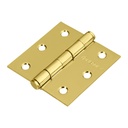 43236 / Bisagra cuadrada 2-1/2' acero latonado, cabeza plana, Hermex