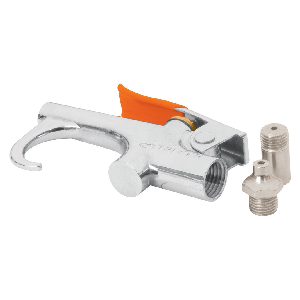 19023 / Pistola metálica para sopletear, cuerda 1/4 NPT, Truper