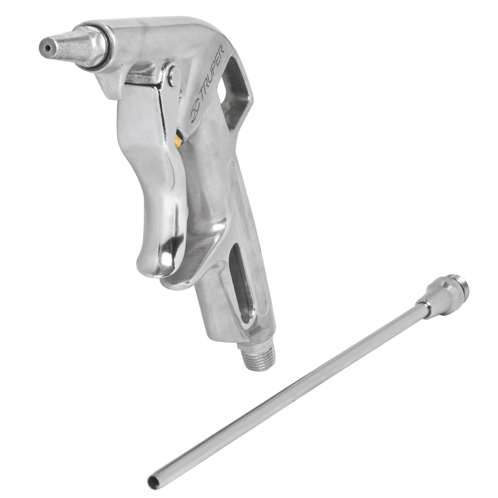 10647 / Pistola para sopletear con 2 boquillas, Truper