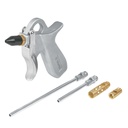 10645 / Pistola para sopletear con 5 boquillas, Truper