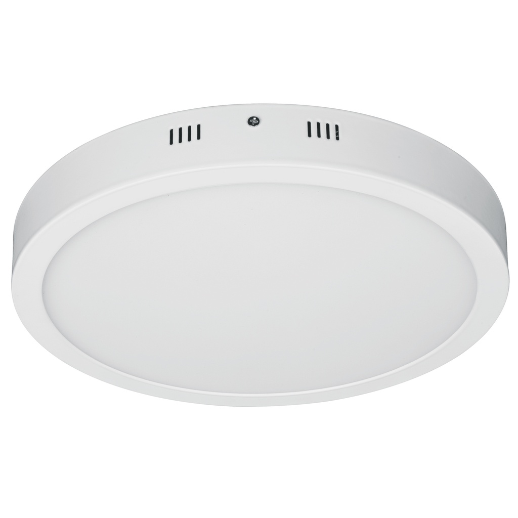 46717 / Luminario LED tipo plafón 24 W, redondo, luz de día, blanco, Volteck