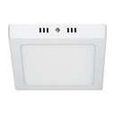 47443 / Luminario LED tipo plafón 12 W, cuadrado, luz de día, blanco, Volteck
