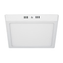 47444 / Luminario LED tipo plafón 18 W, cuadrado, luz de día, blanco, Volteck