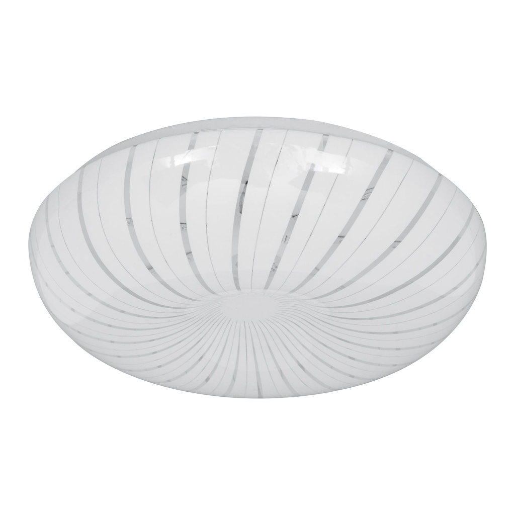 48210 / Luminario LED 18 W tipo plafón decorativo luz cálida, Volteck
