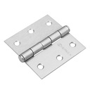 43260 / Bisagra cuadrada 2-1/2', cromo mate, cabeza plana, Hermex