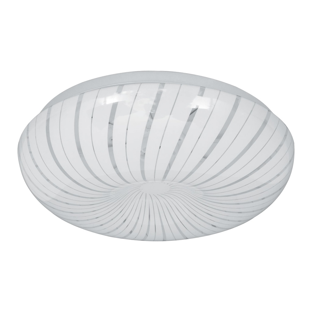 48211 / Luminario LED 22 W tipo plafón decorativo luz cálida, Volteck