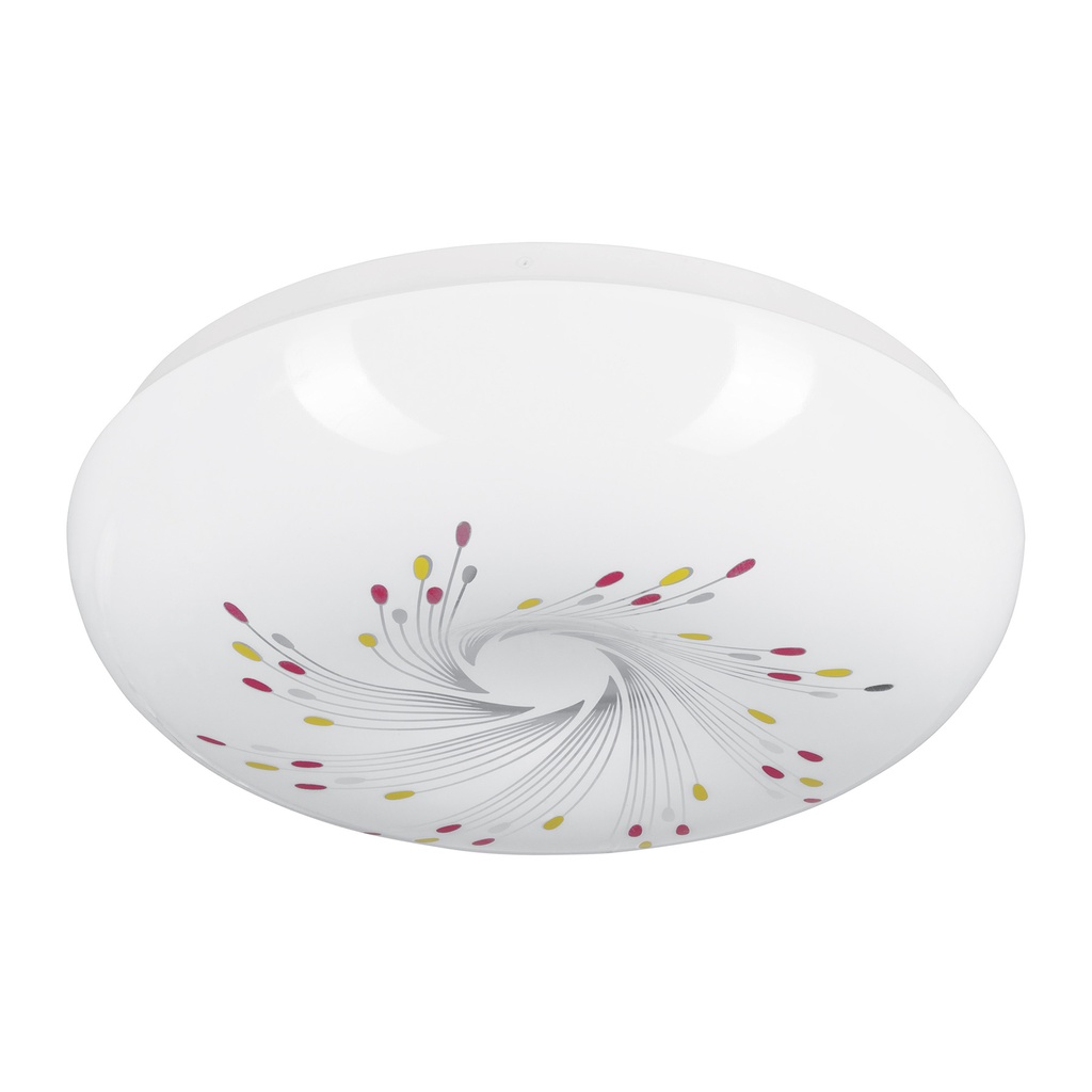43175 / Luminario LED 22 W plafón decorativo espiral luz día, Volteck