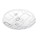 43177 / Luminario LED 15 W plafón decorativo cuadros luz día, Volteck