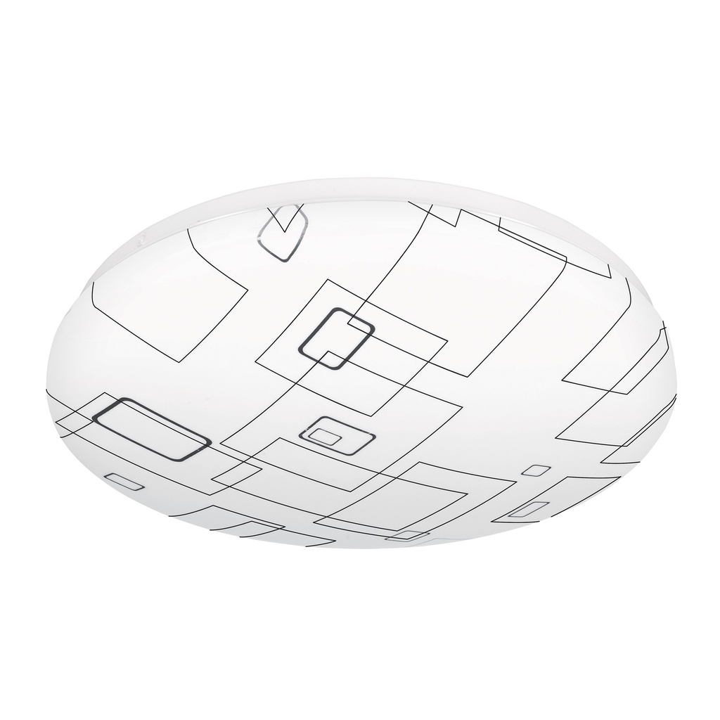 43178 / Luminario LED 18 W plafón decorativo cuadros luz día, Volteck
